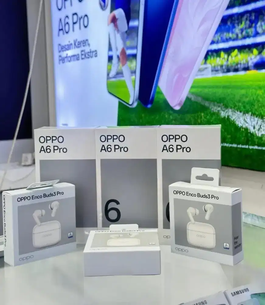 Oppo A6 Pro 8/256GB Gratis Enco Buds3 Pro Promo Kredit Tanpa DP