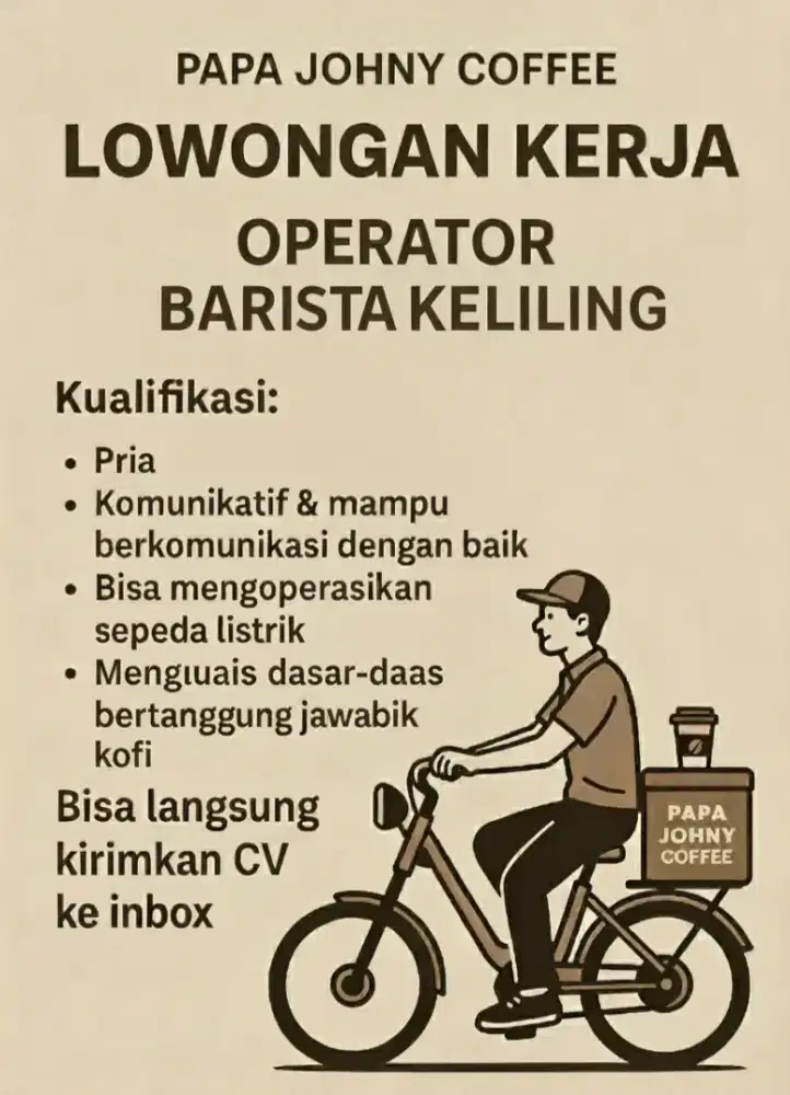 Loker Barista Keliling