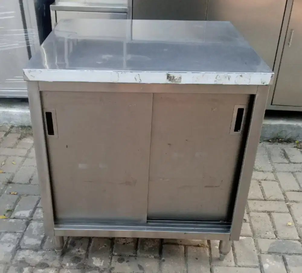 Kabinet Stainless Sliding Door | Cabinet Stainless