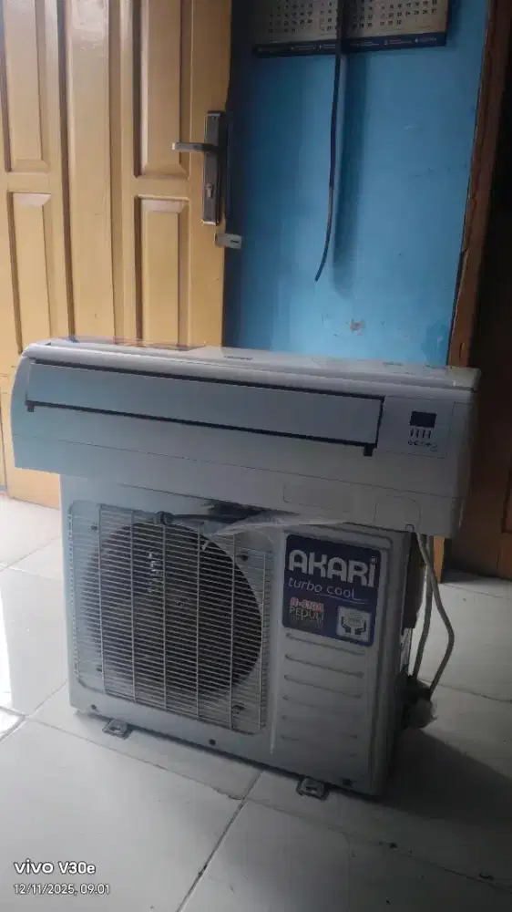 AC 1/2pk AKARI masi normal harga sudah sama pasang