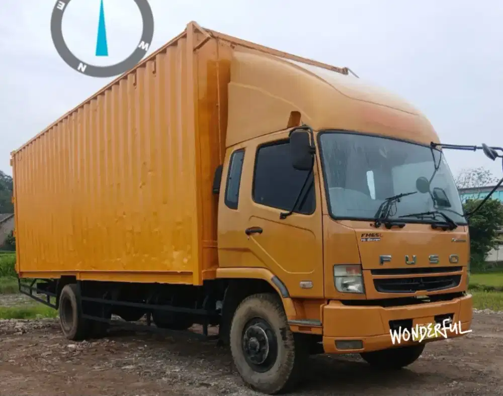 Mitsubishi Fuso 240PsHD 4×2 》Box Besi Long 8mtr Bio Solar Hino Lohan