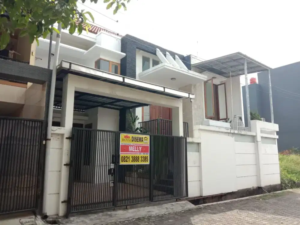 Disewakan Rumah Mewah Siap Pakai Lokasi Jl. Bukit Anggur Bukit Sari Semarang