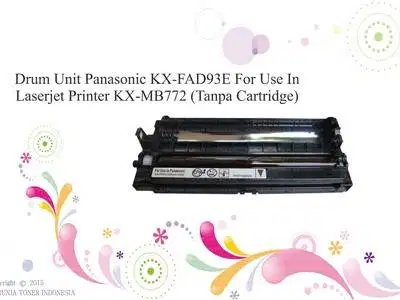 Drum Unit Panasonic KX-FAD93E For Use In KX-MB772 (Tanpa Cartridge)