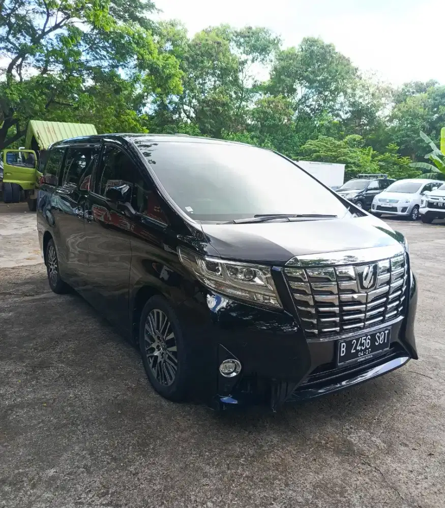 2017 Toyota Alphard 2.5 G AT Bensin Sunroof