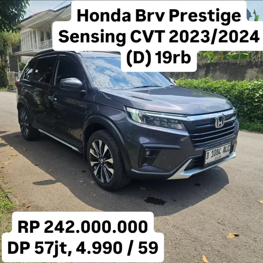 Antik KM 19rb.. Honda Brv Prestige Sensing CVT 2023/2024 (D)