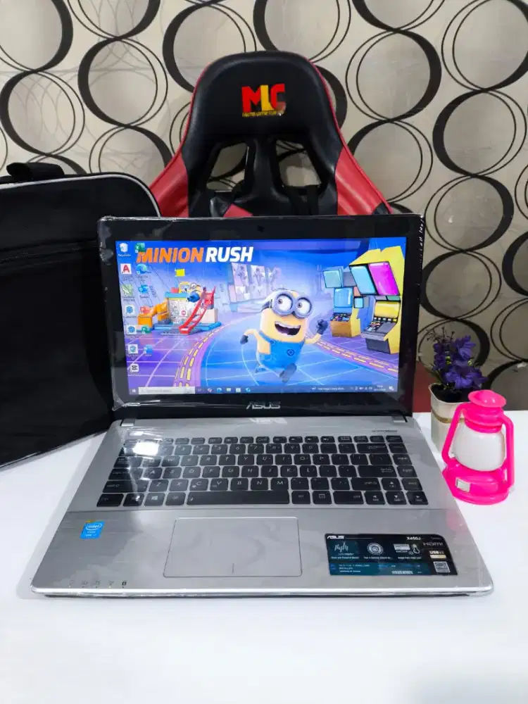 ASUS X450JEF-218 SLIM [RAM 8GB/SSD] Alumunium Edition .