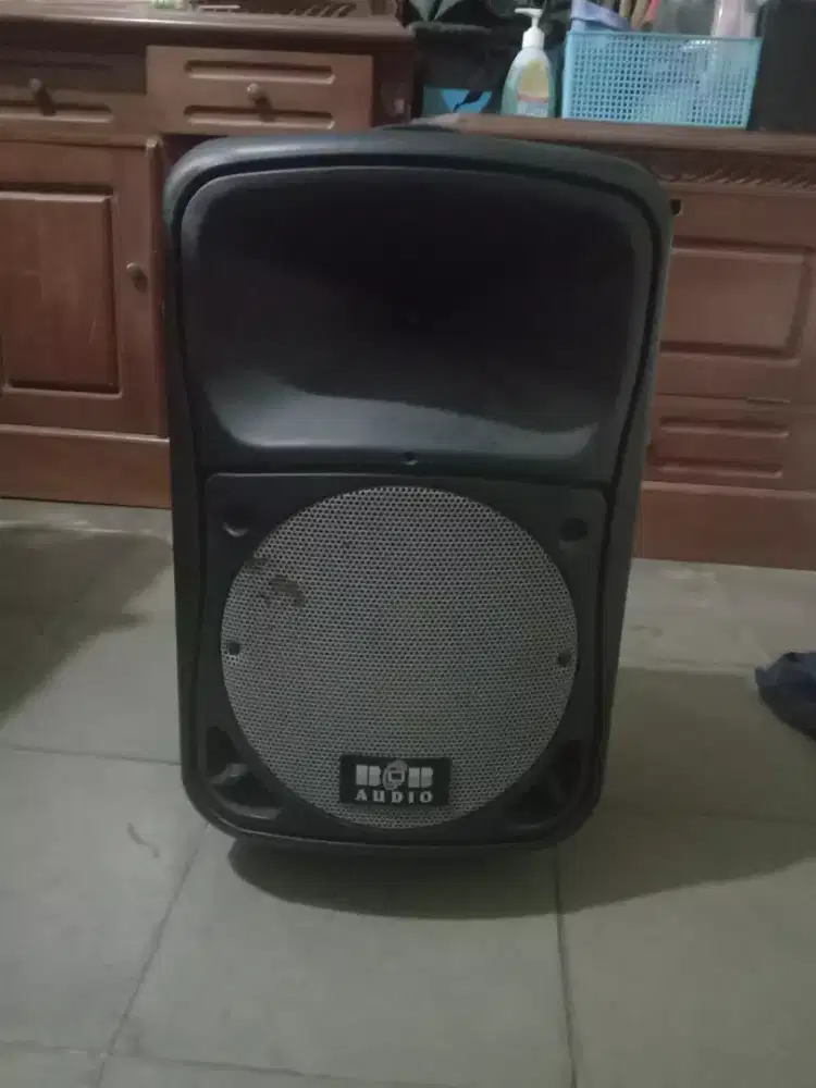 Speaker untuk ngajar senam