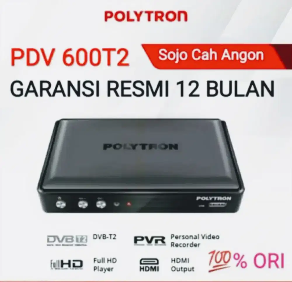 POLYTRON STB HDMI AV RECEIVER DIGITAL