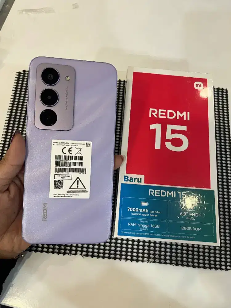 REDMI 15 BATERAI BADAK TAHAN 2.5 HARI MULAI 2JUTAAN
