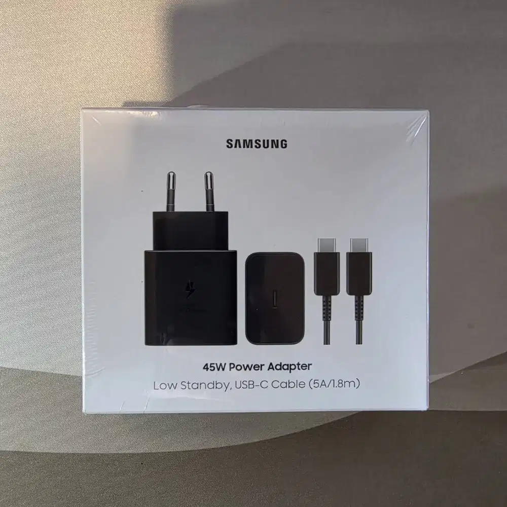 Samsung 45W Power Adapter with Cable USB C (5A/1.8M)