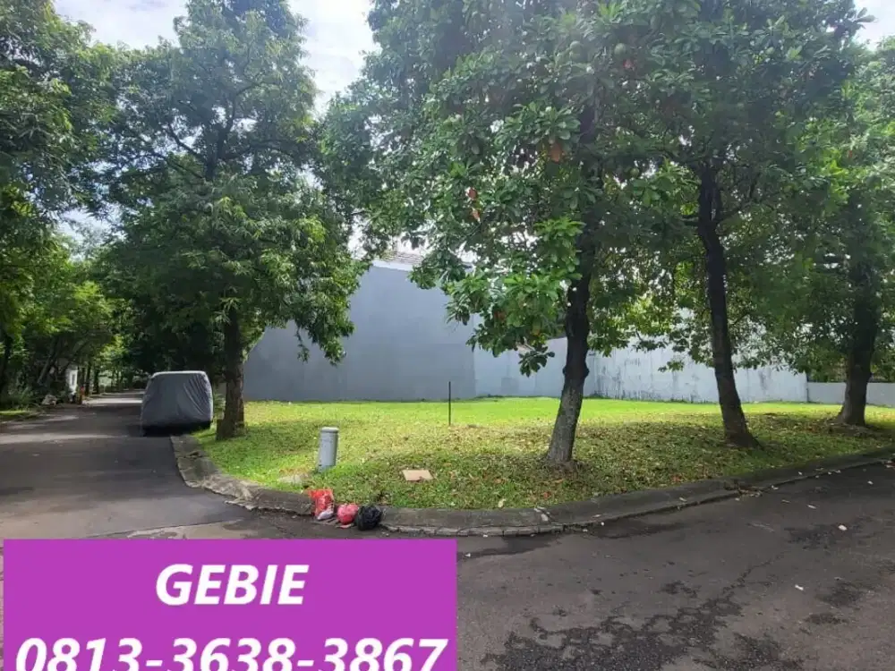 Kavling Murah Siap Bangun sdh SHM di Sektor 9 Puri Bintaro SC-16180