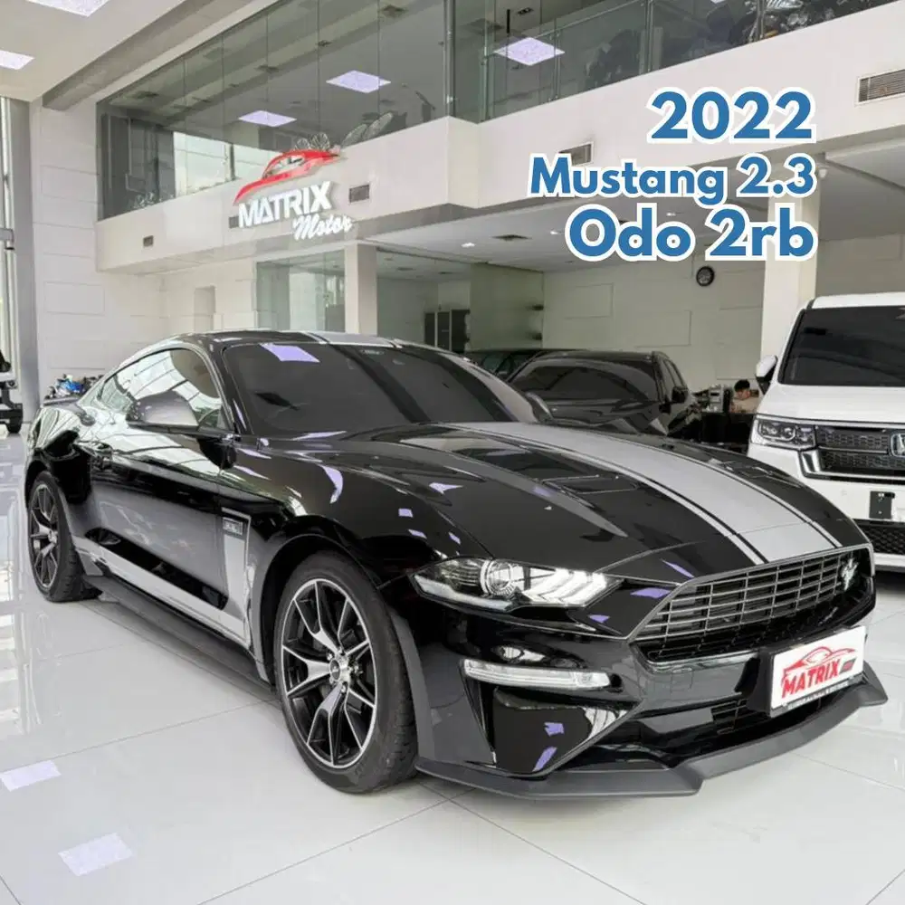 Ford Mustang 2.3 Ecoobost Performance 2022 NIK 2021 Facelift Black