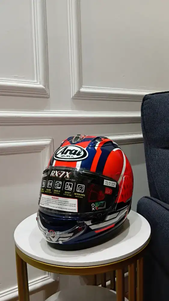 HELM ARAI RX7X MAVERIC GP5 LIKE NEW