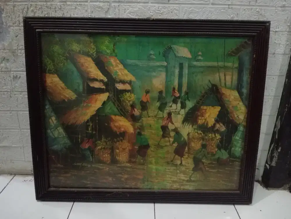 Jual Lukisan Nuansa perdesaan