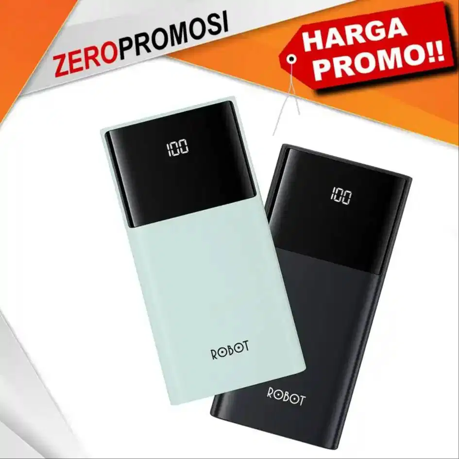 Souvenir Powerbank Robot Kapasitas 10000mAh kode RT-190S