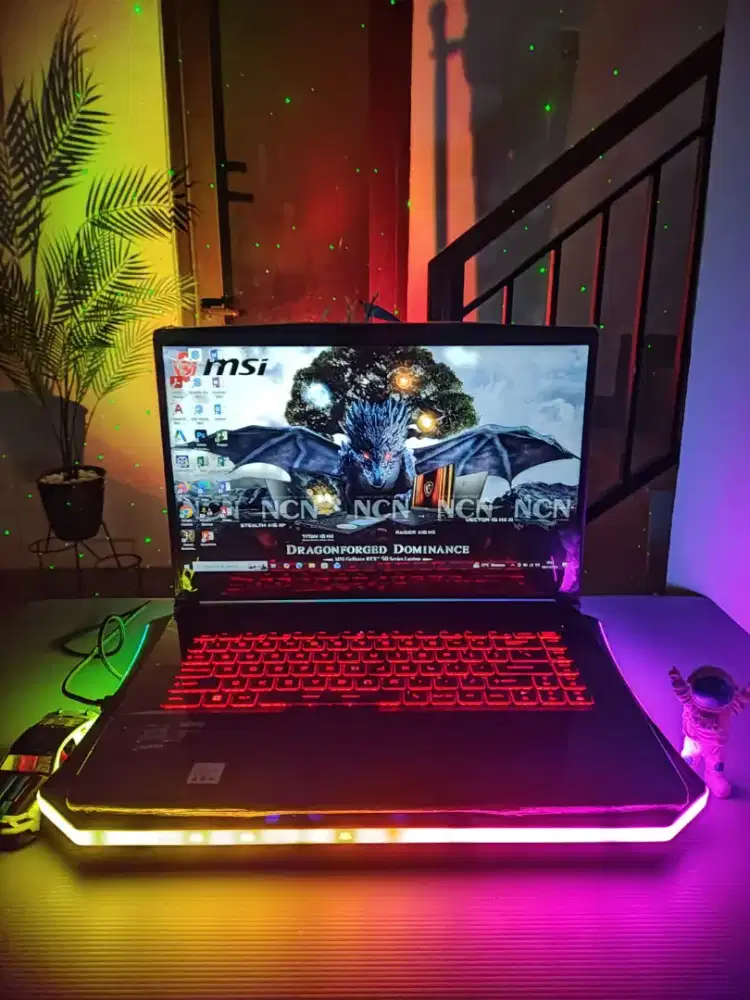 MSI GF63 EVOLVE THIN FULLS RAM 16GB SSD 512GB DUAL VGA Nvidia GTX 1650