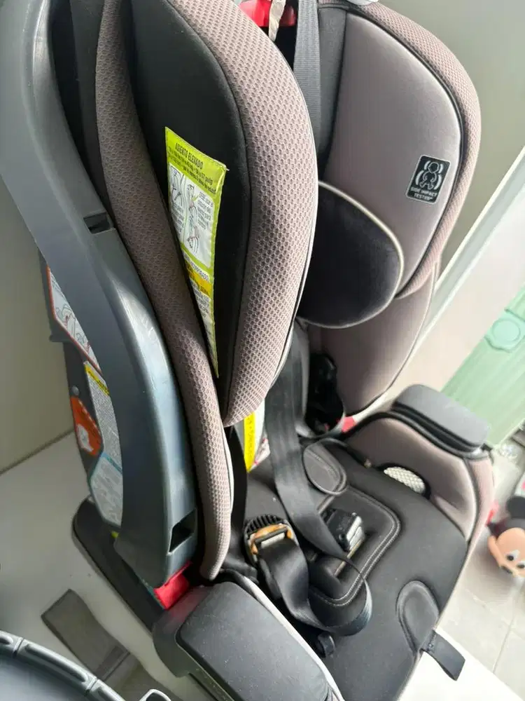 Car seat graco hitam abu
