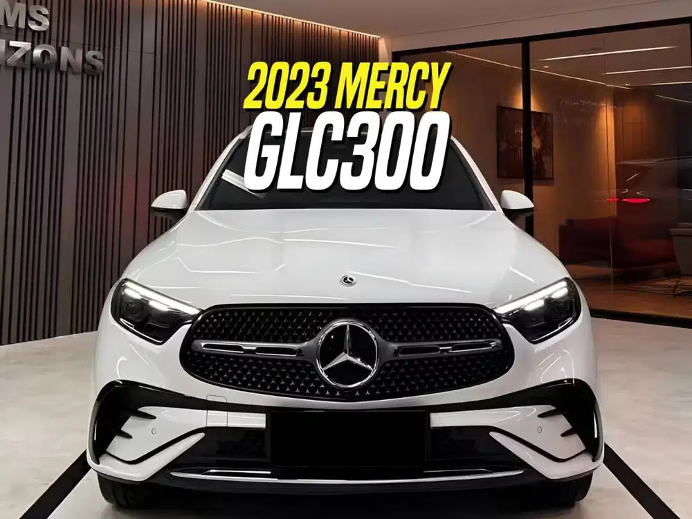 Mercedes Benz GLC300 AMG 2024 NIK 2023 White Black Putih Mercy GLC 300