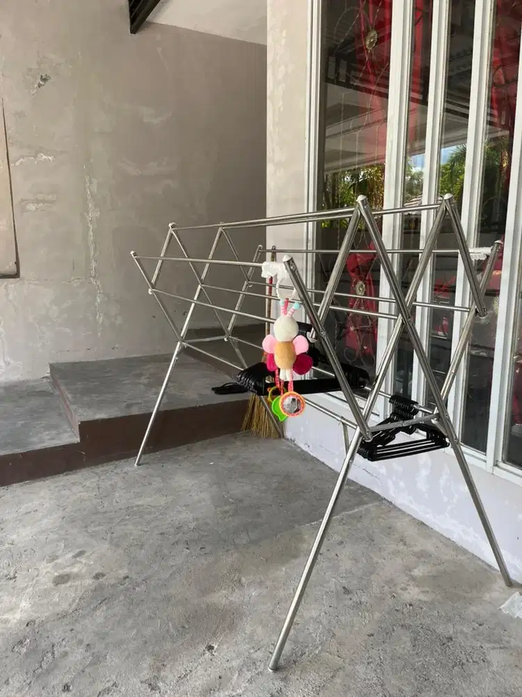 Jemuran Baju Besar 8 baris