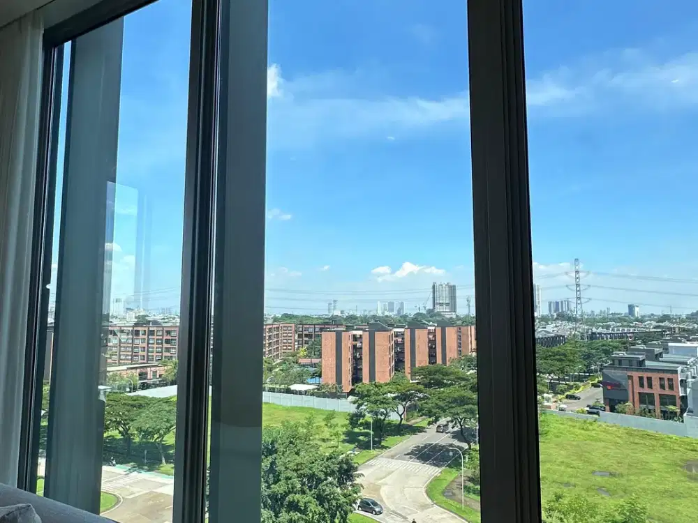 DIJUAL APARTEMEN MEWAH SAUMATA SUITES PRIVATE LIFT FURNISHED