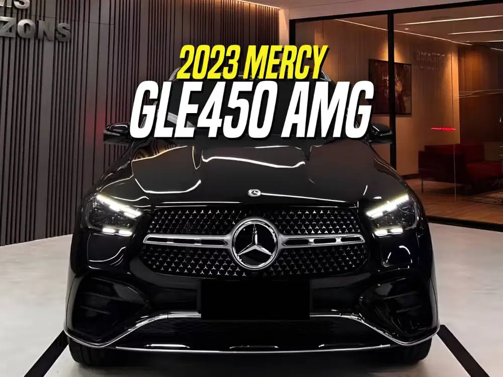 Mercedes Benz GLE450 AMG 2024 NIK 2023 Facelift Black Hitam Mercy GLE