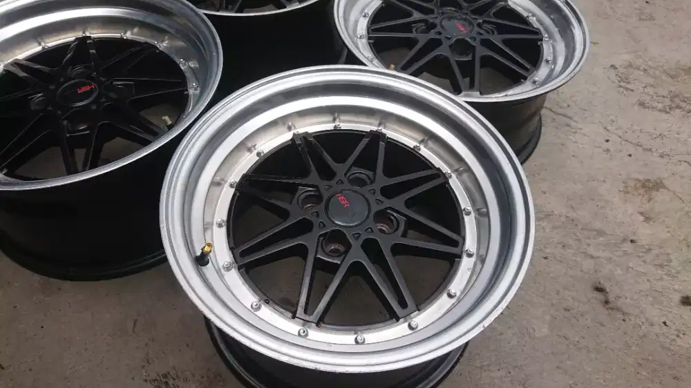 Velg R16 equip pcd 4x100 lebar 7.5 8.5