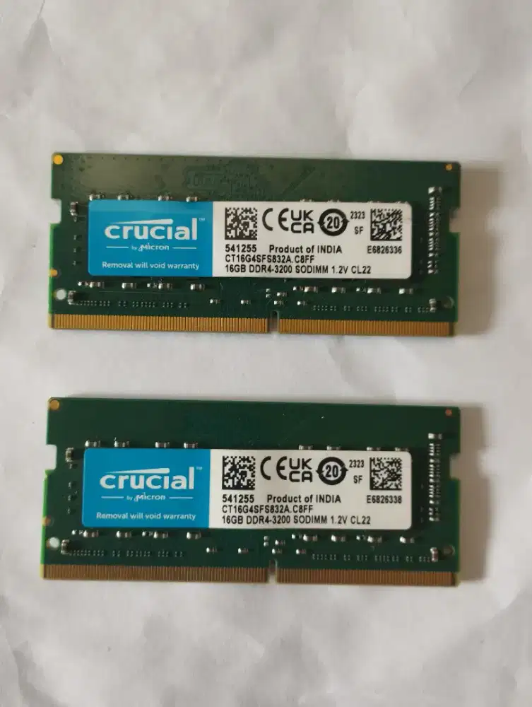 RAM Sodimm DDR4 32G kit (2x16G) 3200mhz cl 22