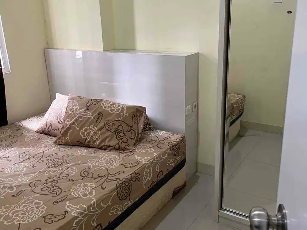 Apartemen Green Pramuka Sewa Mingguan 2 Kamar Tidur Full furnish