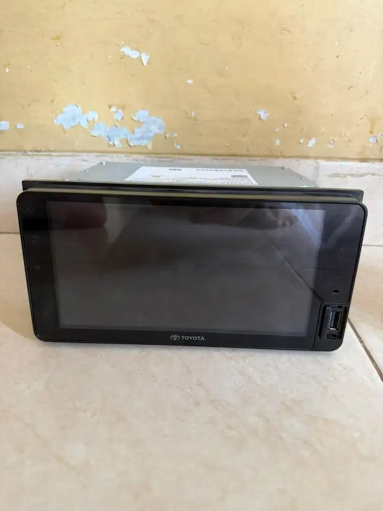 head unit original toyota all new agya