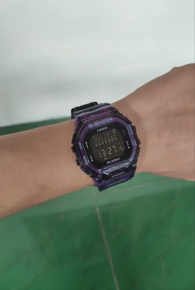 Jam Tangan Casio Gshock Black Purple