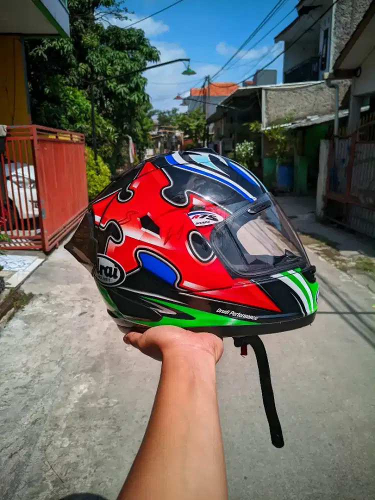HELM COPY ARAI 1:1 NAKANO SHURIKEN GREEN
