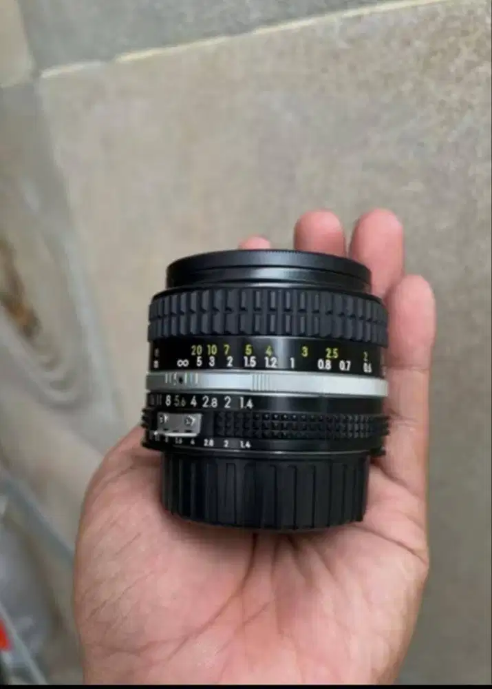 lensa NIKKOR 50MM F1.4 AIS MULUS