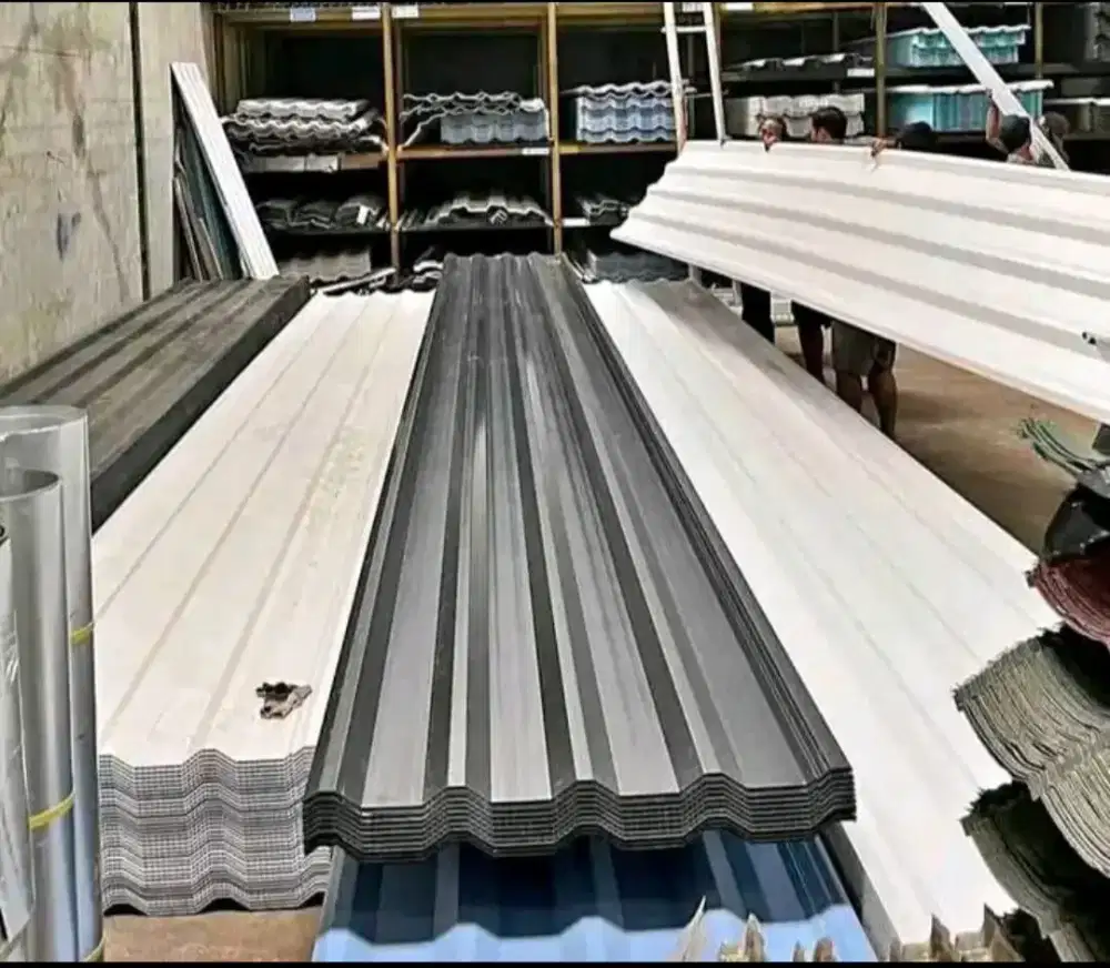 Jual Atap Upvc , Baja ringan, spandek, dll