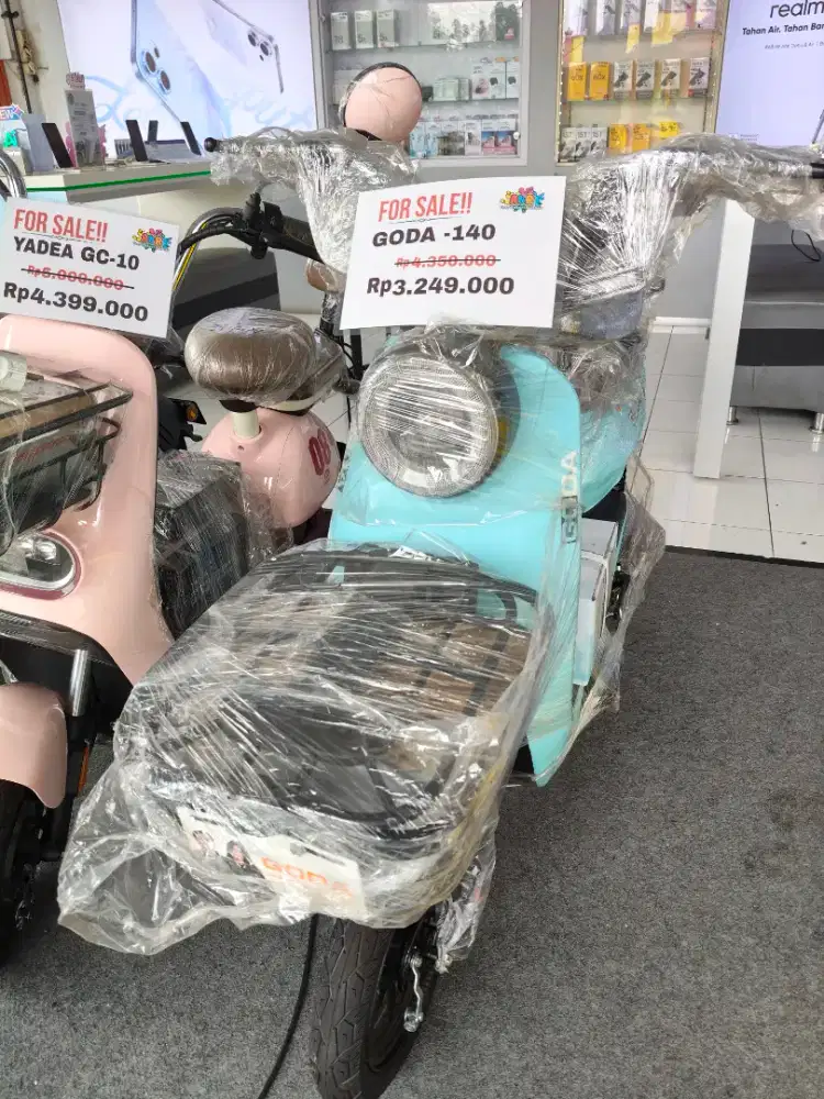 Sepeda Listrik Goda - 140 Garansi Rusak/hilang ganti baru