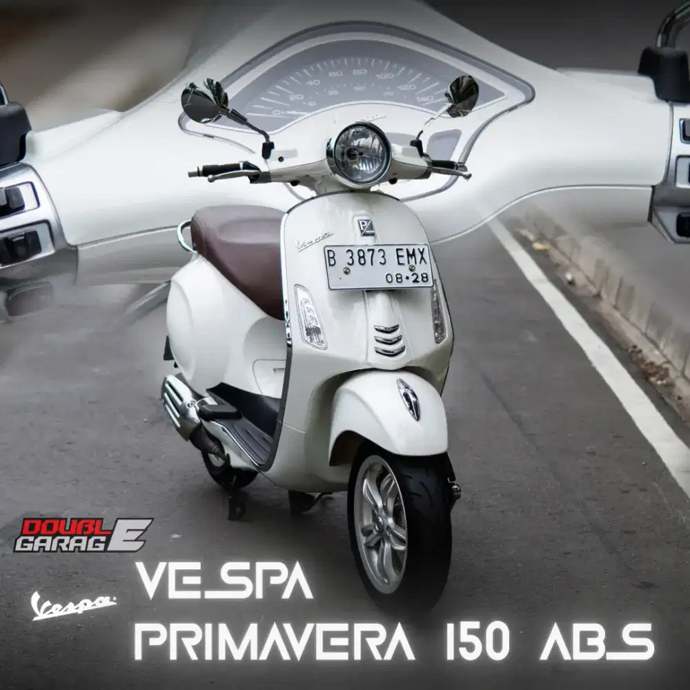 VESPA PRIMAVERA 150 iGet PUTIH 2018 SIAP GASS