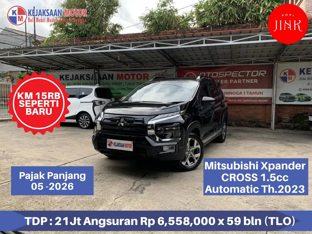 Mitsubishi Xpander CROSS 1.5cc Automatic Th.2023 . LOW KM 15 RIBU