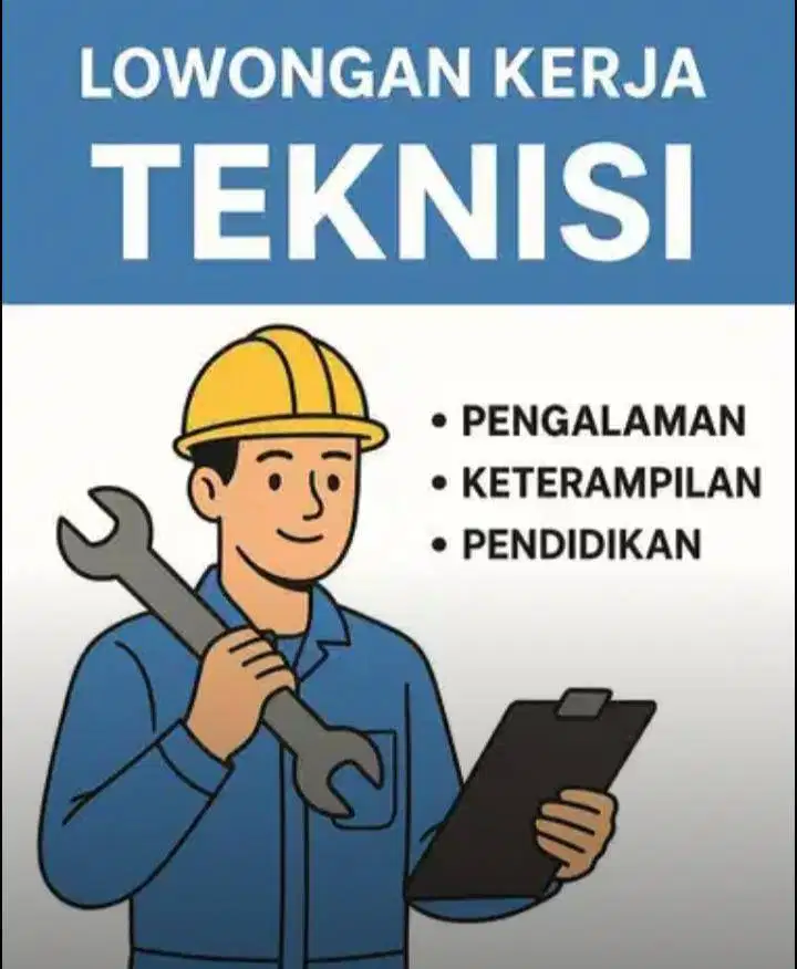 LOWONGAN KERJA TEKNISI MESIN KOMPRESSOR (SCREW, PISTON, DLL)