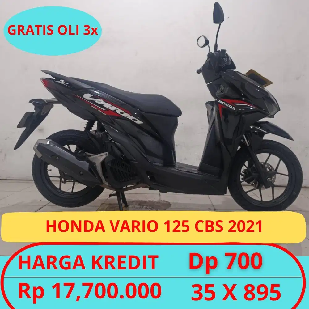 HONDA VARIO 125 CBS 2021 DP HANYA 700 RIBU