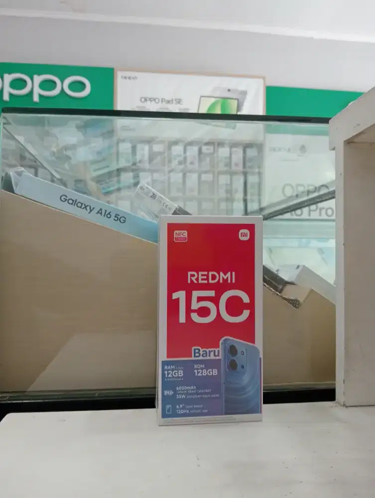 REDMI 15C 6/128 NEW MURAH QR GADGET