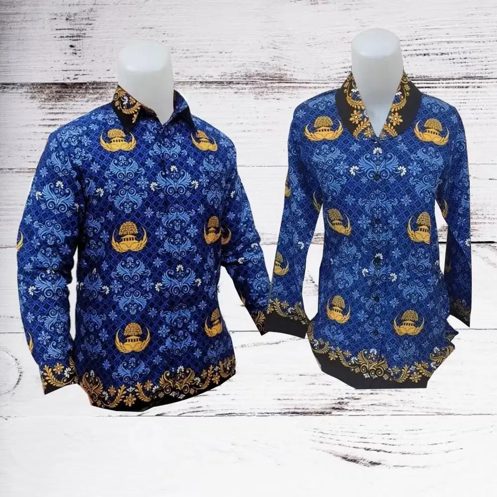 SERAGAM KORPRI LAPIS FURING TERBARU PRIA DAN WANITA/ KEMEJA KORPRI