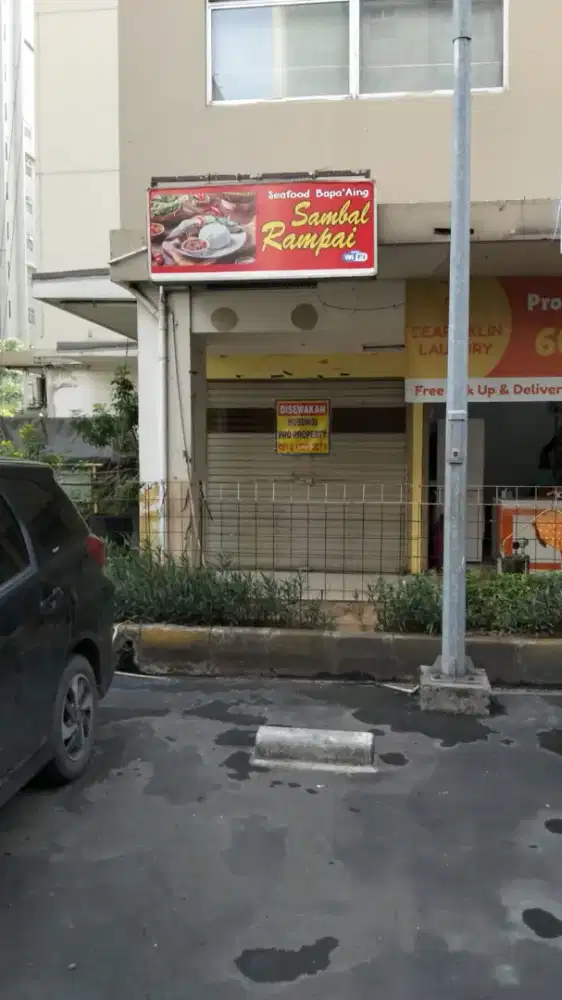 Disewakan Murah Kios Pojok di Kalibata City