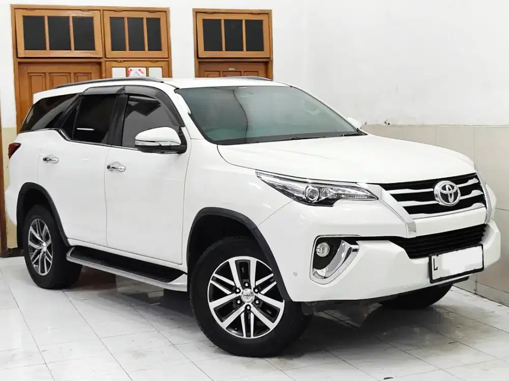 Km40rb Antik Fortuner 2016 VRZ Diesel Automatic E2 AT Putih 2017 Solar