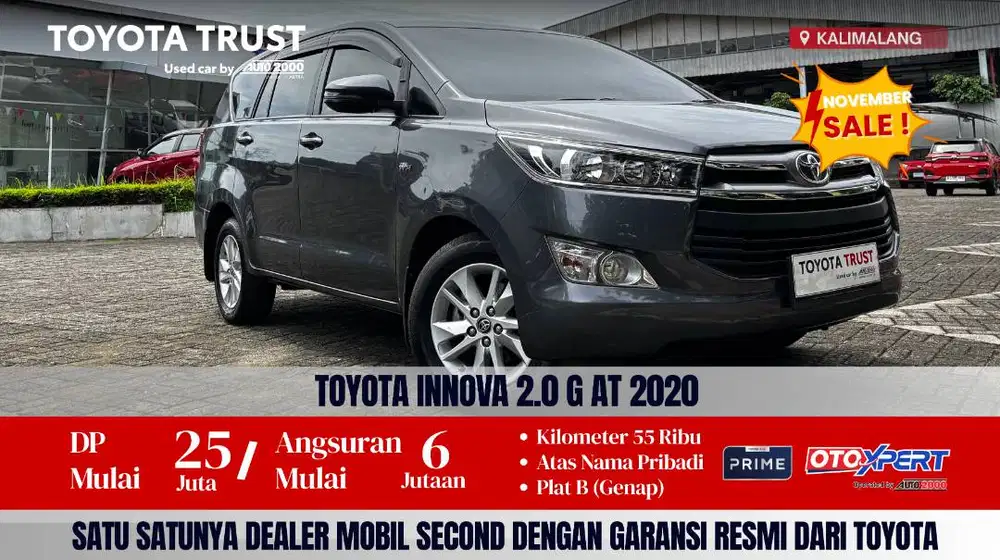 TOYOTA INNOVA 2.0 G AT 2020