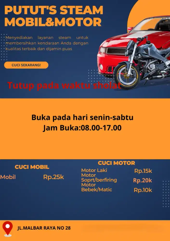 Steam mobil dan motor
