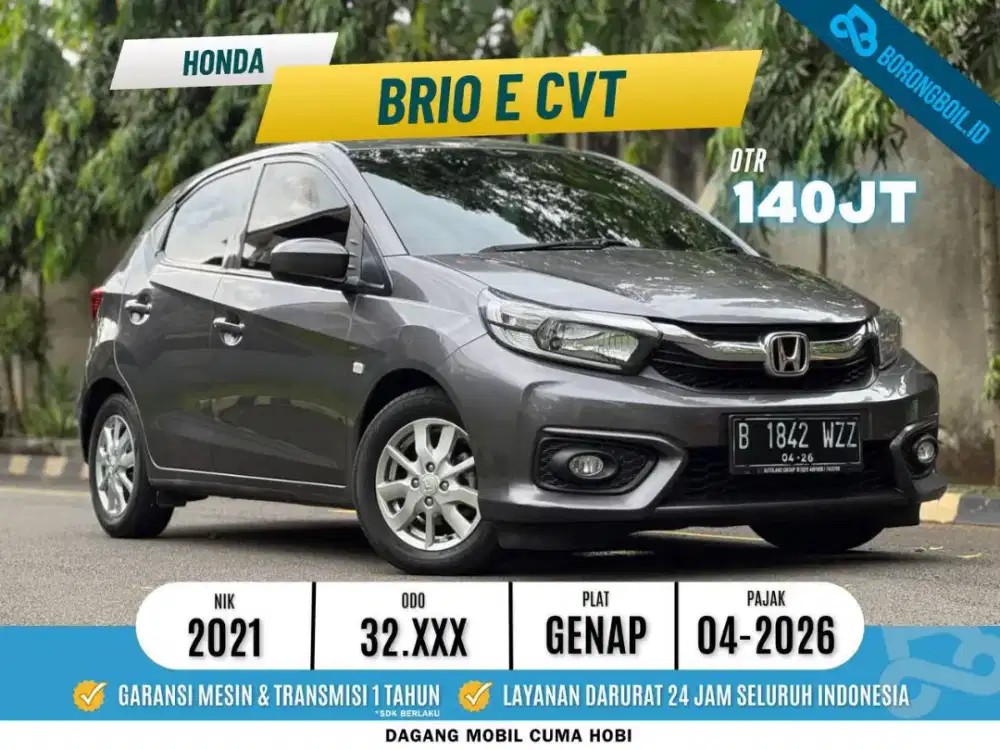 Brio e cvt 2021 Abu istimewa