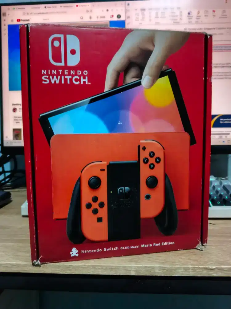 Nintendo switch oled super Mario edition 256gb
