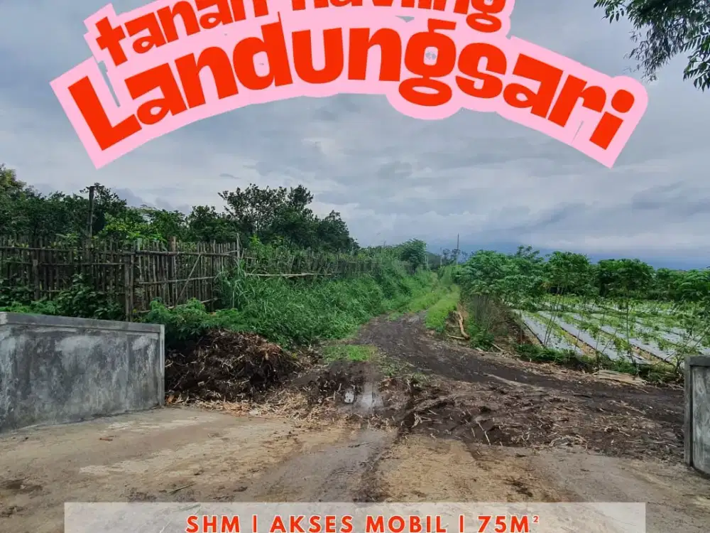 Tanah Kavling Strategis di Landungsari, Hanya 5 Menit ke Kampus UMM