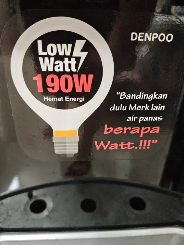 DISPENSER DENPOO GALON BAWAH AIR PANAS NORMAL DINGIN