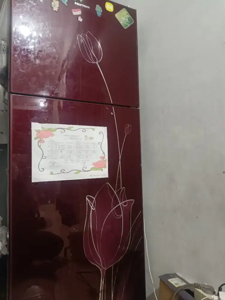 Kulkas polytron 2 pintu