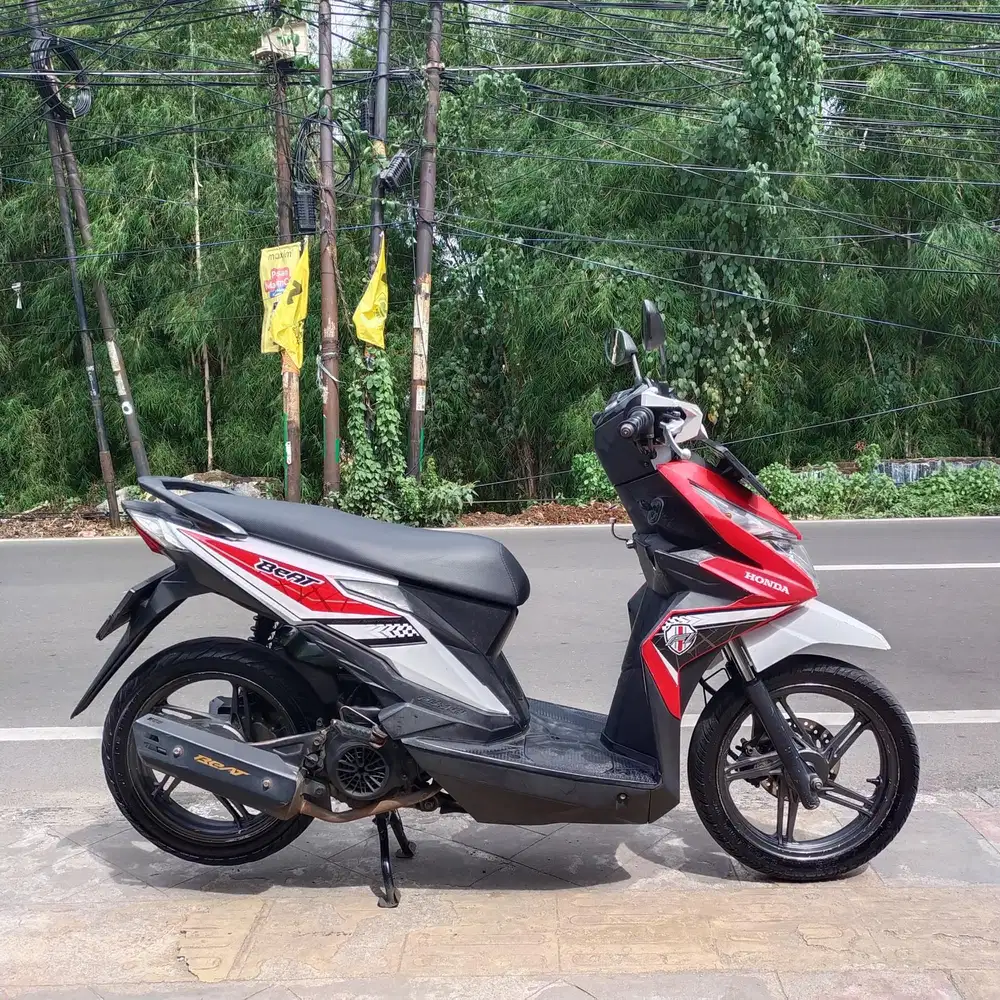 Honda Beat Eco 110 2016 Orisinil Lengkap Bagus